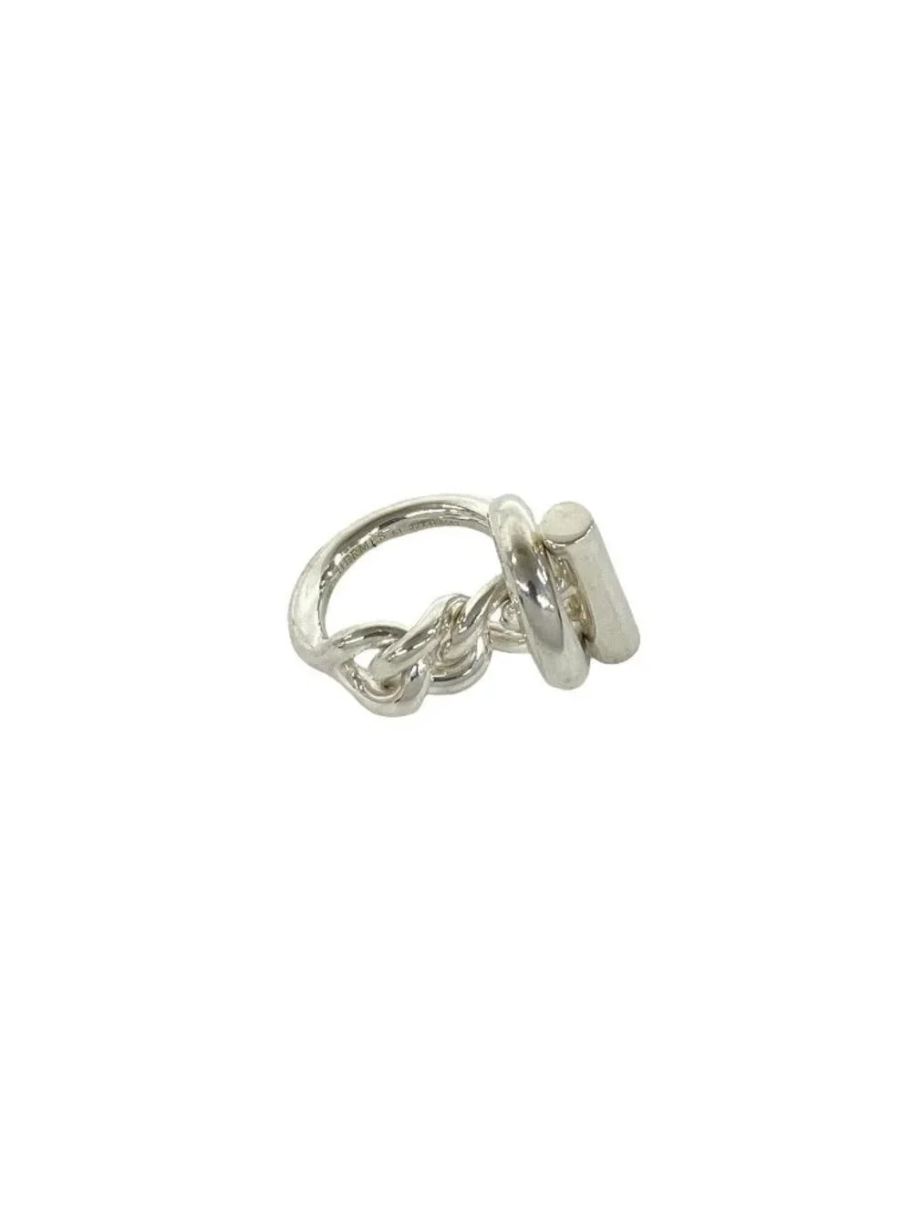 Hermes Croisette Ring 925 Sterling Silver